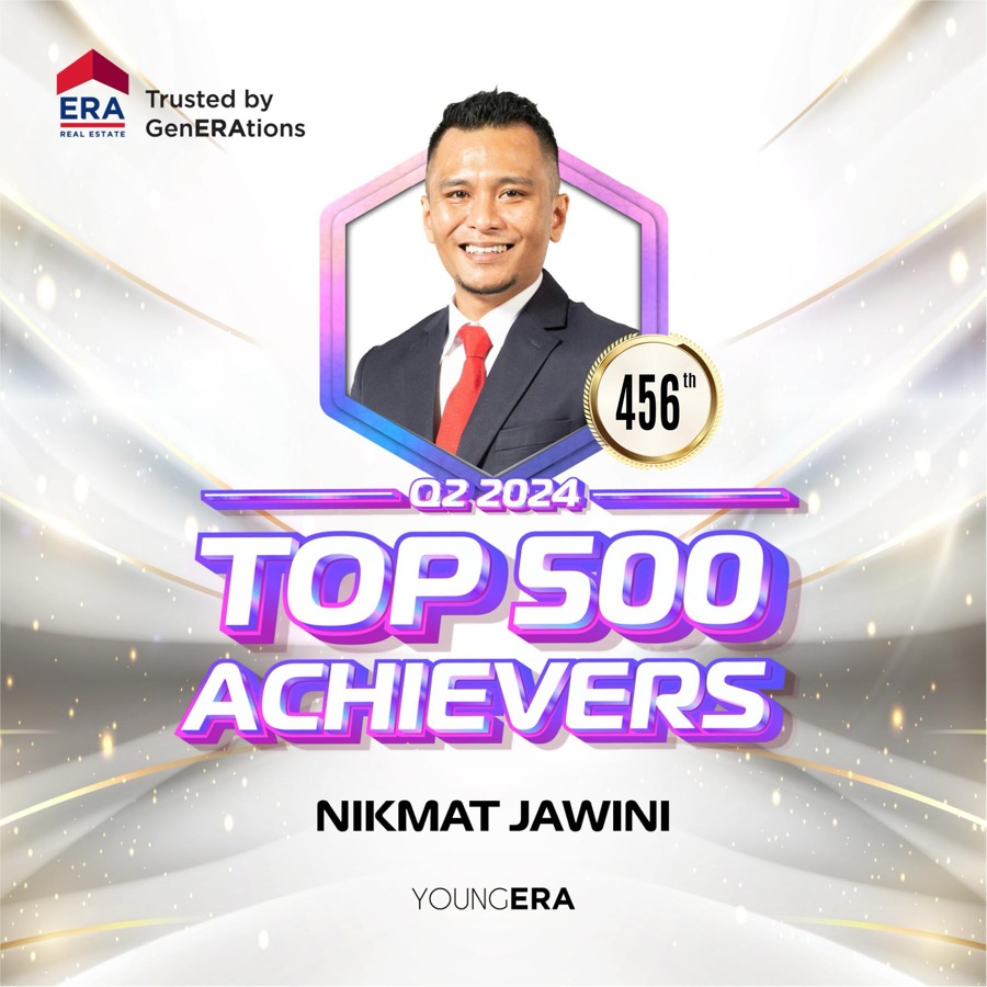 Top 500 Achievers Q2 2024, YoungERA — 456th, Nikmat Jawini